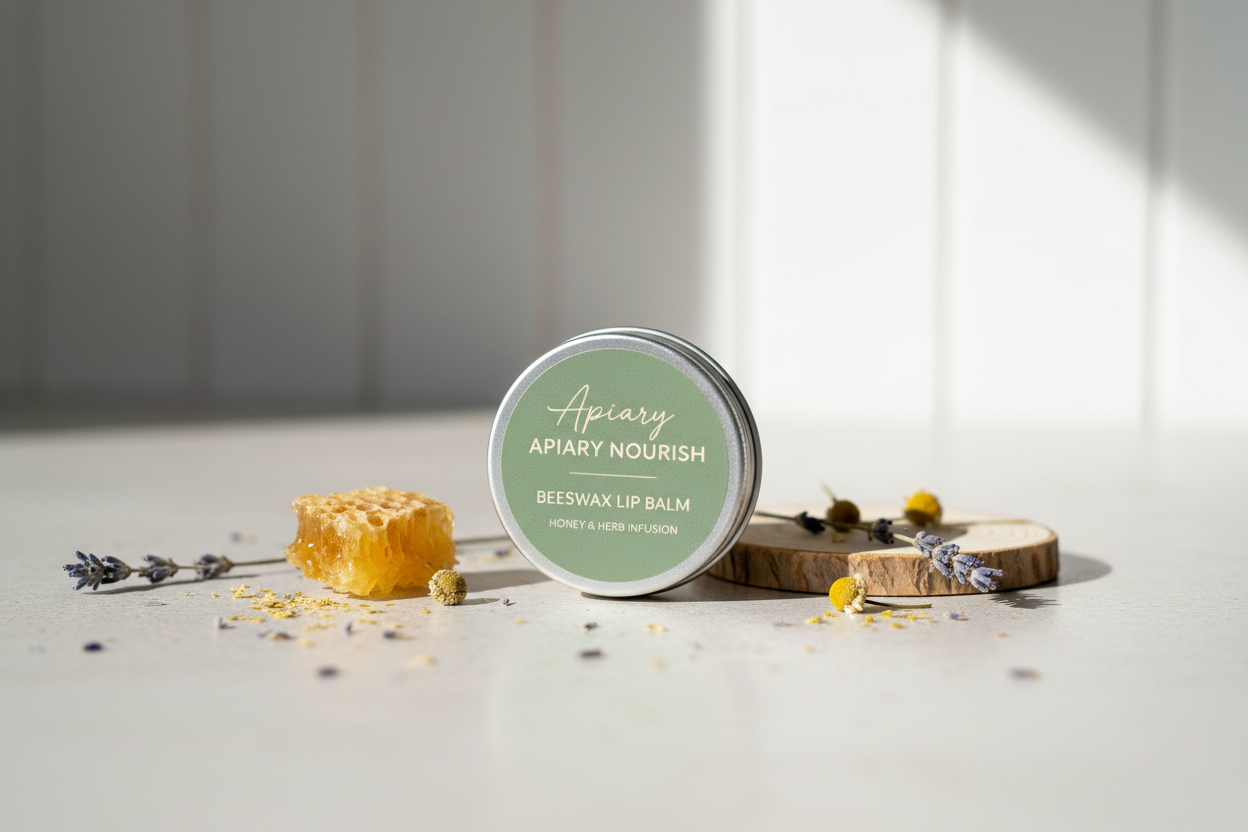 Generate image for beeswax Lip Balm